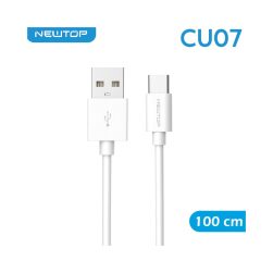 Newtop Cu07 Simply Cavo Usb Type C 100cm Bianco