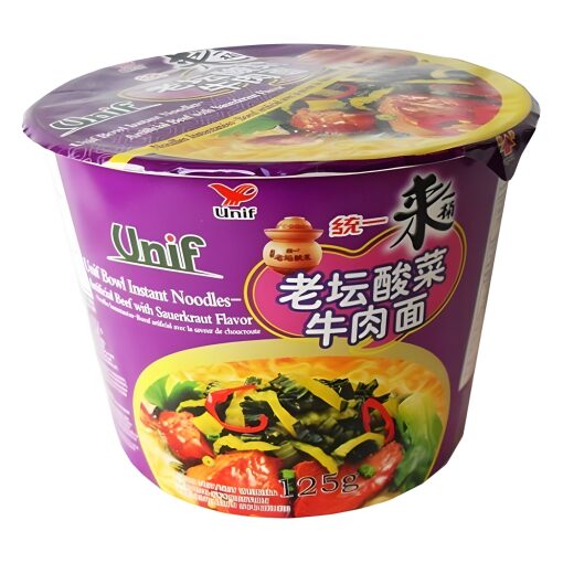 Noodles Istantanei In Bicchiere Gusto Manzo Con Verdure In Salamoia Unif 125g