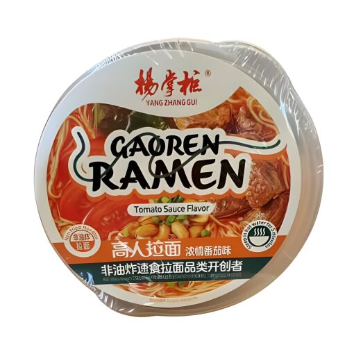 Ramen Istantaneo In Bicchiere Gusto Pomodoro Intenso Gaoren Yang Zhang Gui 168g