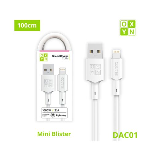 Cavo Usb Lightning OXIN DAC01 Mini Blister 100cm