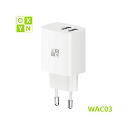 Caricatore Da Rete OXYN Doppia USB 2.4A