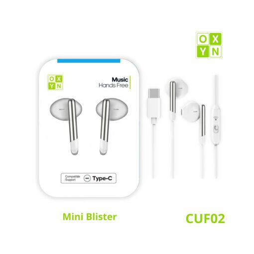 Auricolari OXYN CUF02 Universali Type-C