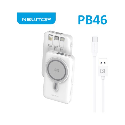 Power Bank Stand MagSafe Wireless 15W 10000 mAh NEWTOP PB46 