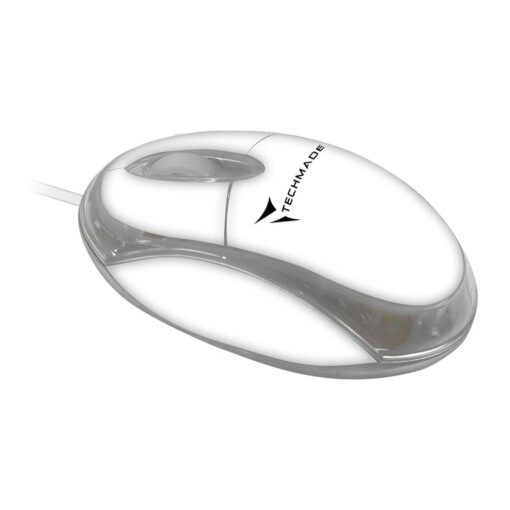 Techmade Mouse Ottico USB Wired 800 DPI - Bianco