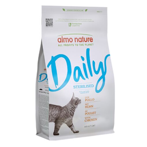 Almo Nature Daily Sterilised Crocchette Gatto Pollo 400g
