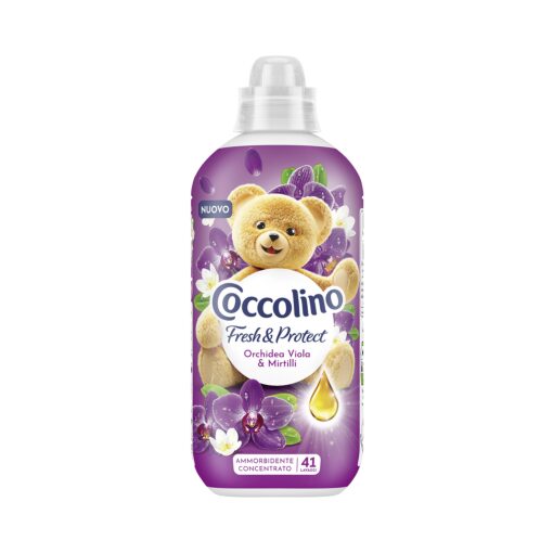 Ammorbidente Concentrato Fresh & Protect Orchidea Viola & Mirtilli 41 Lavaggi Coccolino