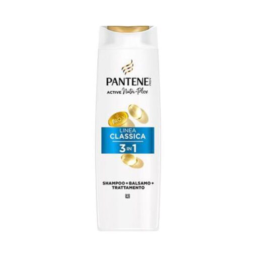 Pantene Active Nutri-Plex Linea Classica 3 In 1 Shampoo + Balsamo + Trattamento 250ml