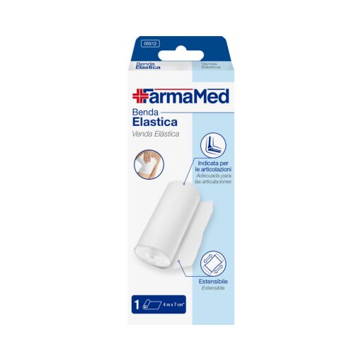 FarmaMed Benda Elastica 4 m x 7 cm