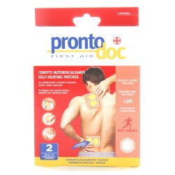 Pronto Doc 2 Cerotti Riscaldanti Monouso 13x10 cm Durata 8 Ore