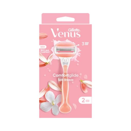 Rasoio Gillette Venus Comfortglide Spa Breeze Con 2 Ricariche