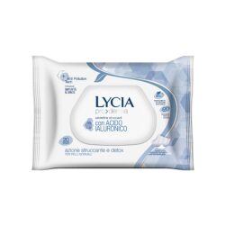 Salviettine Struccanti Lycia Pro Derm Con Acido Ialuronico 20 pz