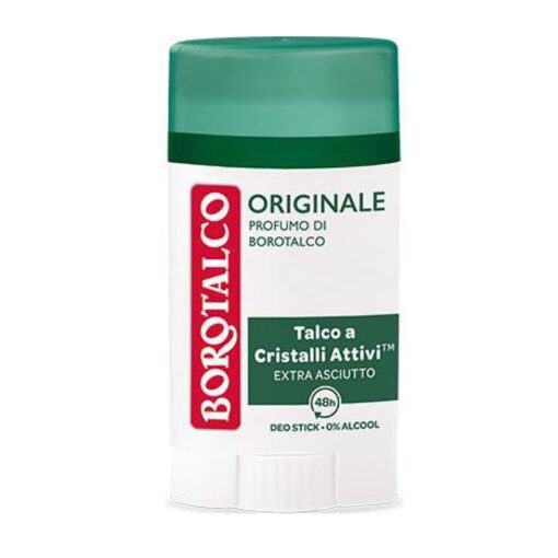 Deodorante Stick Borotalco Original Talco A Cristalli Attivi Extra Asciutto 40ml