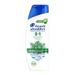 Head & Shoulders 2 In 1 Menthol Fresh Shampoo Antiforfora 250ml