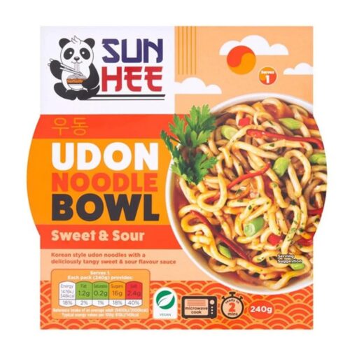 Sun Hee Udon Noodle Bowl Sweet & Sour 240 g