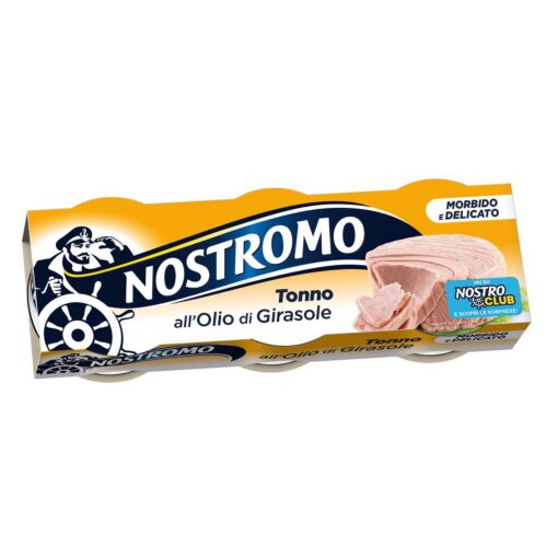 Tonno All’Olio Di Girasole Nostromo 3x70g