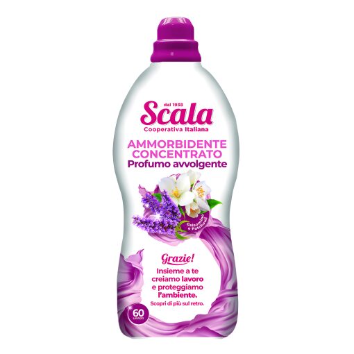 Ammorbidente Concentrato Profumo Avvolgente Scala 60 Lavaggi