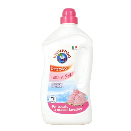 Detersivo Lana E Seta Concentrato Per Bucato A Mano E Lavatrice Risplendo 1L