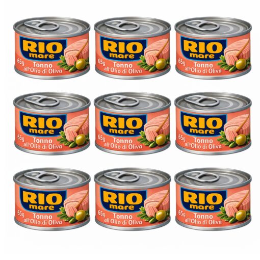 Rio Mare Tonno All’Olio Di Oliva 9 Lattine Da 65g