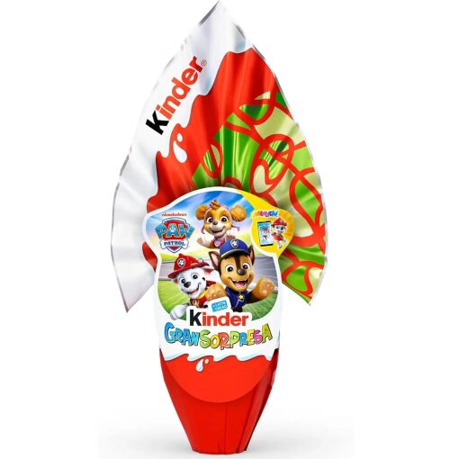 Uovo Di Pasqua Kinder GranSorpresa Paw Patrol 150g