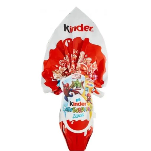 Uovo Di Pasqua Kinder GranSorpresa Maxi Spider-man 220g