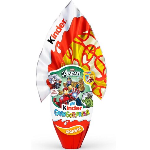 Uovo Di Pasqua Kinder GranSorpresa Gigante Avengers 320g