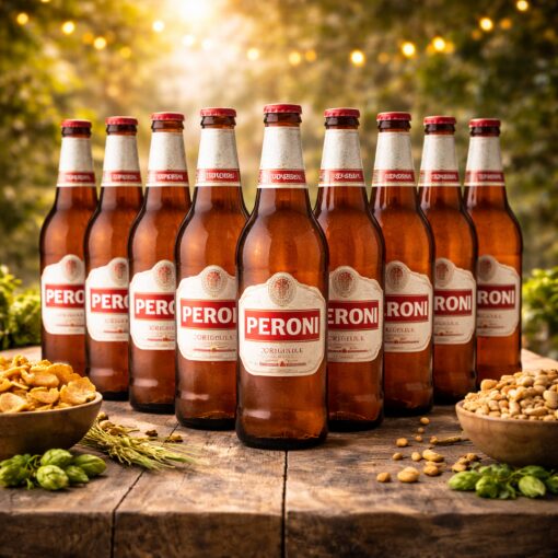 PERONI Birra Lager 15 Bottiglie 66 cl