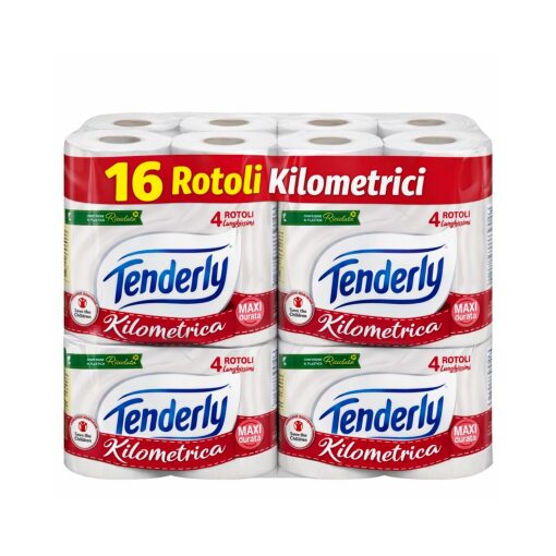 Tenderly Carta Igienica Kilometrica 16 ROTOLI