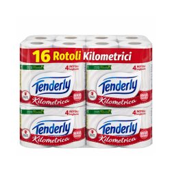 Tenderly Carta Igienica Kilometrica 16 ROTOLI