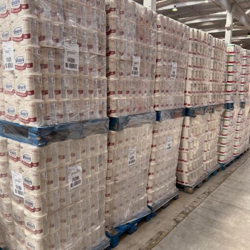 Bancale 210pezzi Carta Igienica Tenderly 4 rotoli Kilometrica