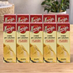 Marga Crema Per Calzature Neutro 50 ml - CONFEZIONE DA 12