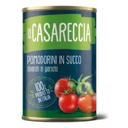 La Casareccia Pomodorini In Succo 400 g - CONFEZIONE DA 24