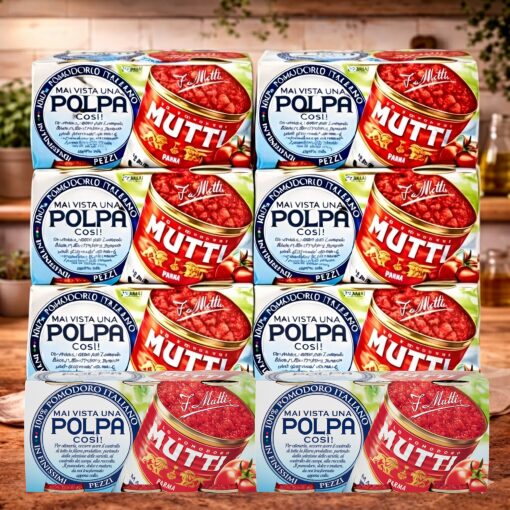Polpa di Pomodoro Mutti 400 g x3 - CONFEZIONE DA 8