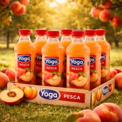 Succo Pesca Yoga 1 L-CONFEZIONE DA 6