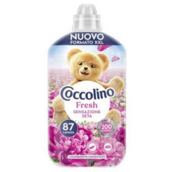 Ammorbidente concentrato Coccolino Fresh Sensazione Seta 87 lavaggi Formato XXL