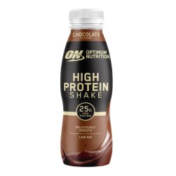 12 Confezioni di High Protein Shake Optimum Nutrition Cioccolato 330ml - SCADENZA 05/05/2026