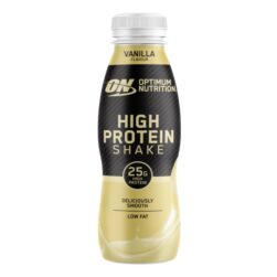 12 Confezioni di High Protein Shake Optimum Nutrition Vaniglia 330ml - SCADENZA 06/05/2026