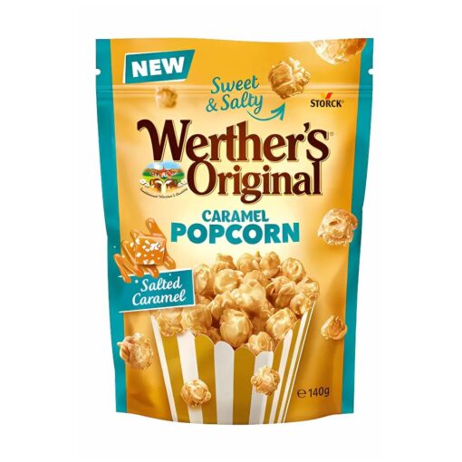 12 Confezioni di Popcorn Werther’s Original Caramel Salato 140g