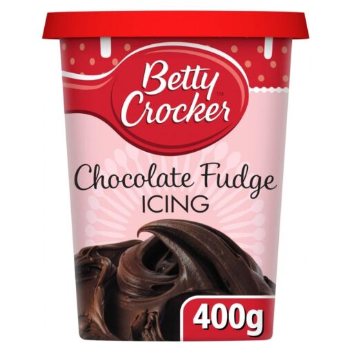 6 Confezioni di Betty Crocker Glassa al Cioccolato Chocolate Fudge 400g