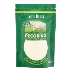 3 Confezioni di Cento Bontà Pecorino Grattugiato Fresco 100 g - SCADENZA 08\05\2026