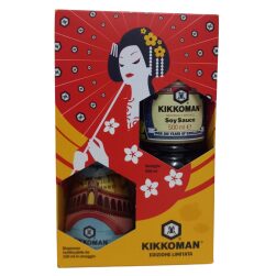 Kikkoman Salsa di Soia 500ml + dosatore edizione limitata