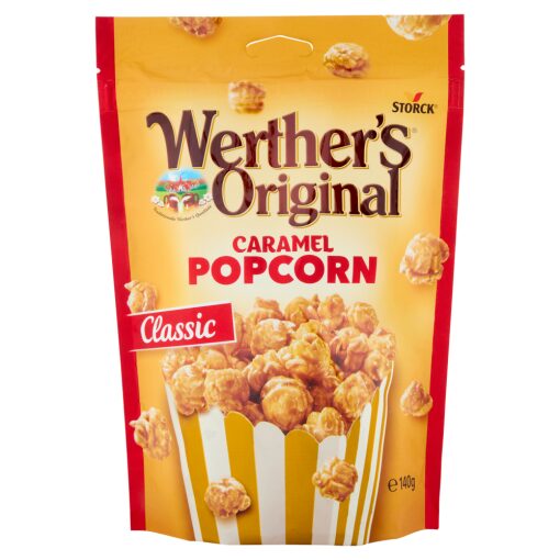 12 Confezioni di Popcorn Werther’s Original Caramello 140g