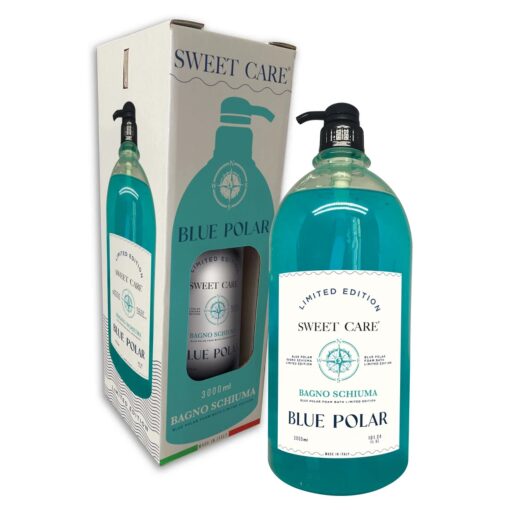 Sweet Care Bagnoschiuma Blue Polar 3 Litri con Dispenser